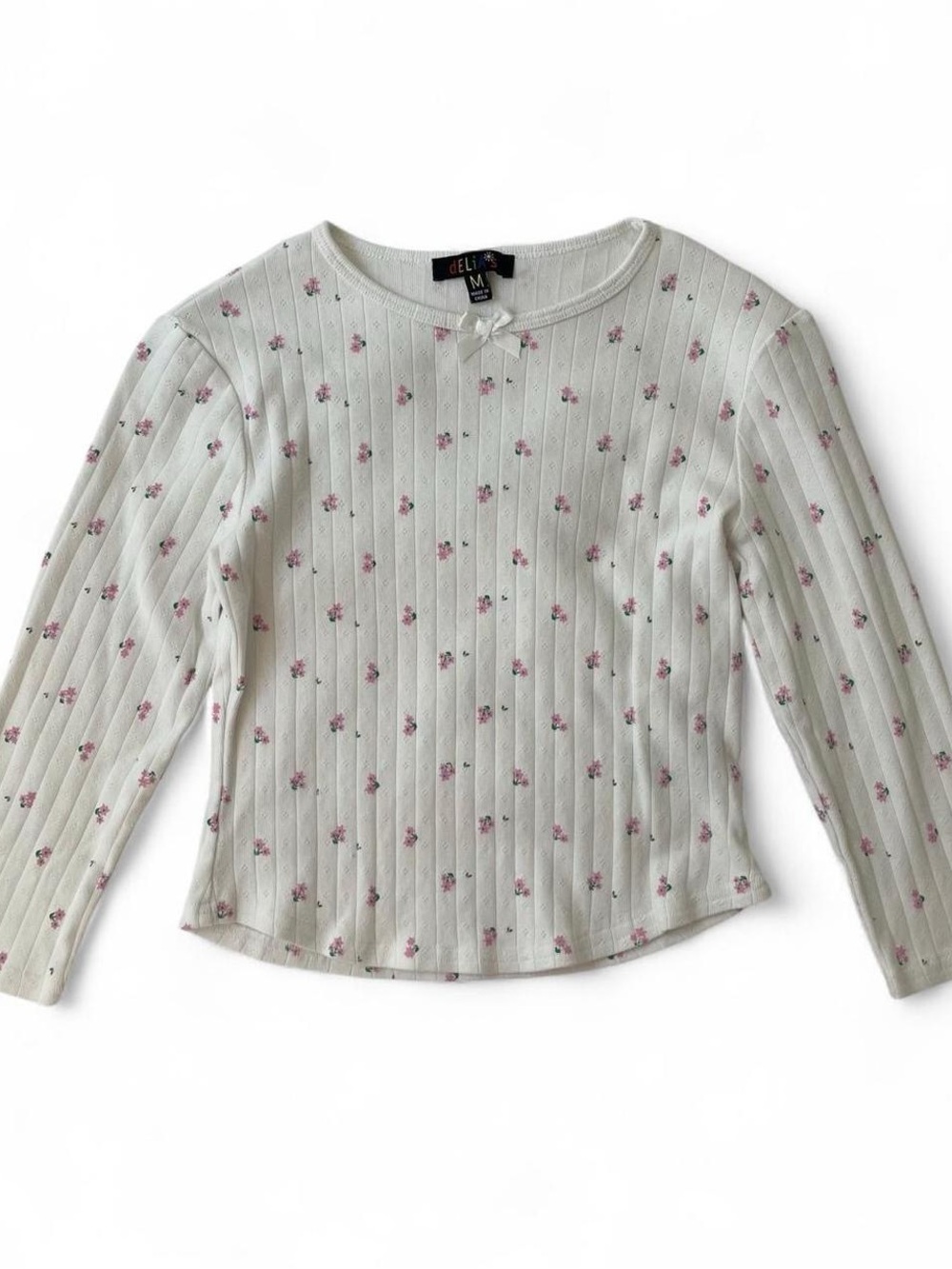 Delia’s Pointelle Shirt